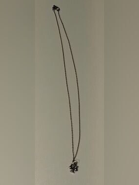 925 Sterling Silver Necklace, Silver Libra Zodiac Scales of Justice Pendant